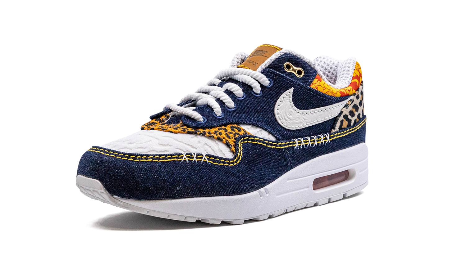 Nike Air Max 1 Premium Denim Leopard