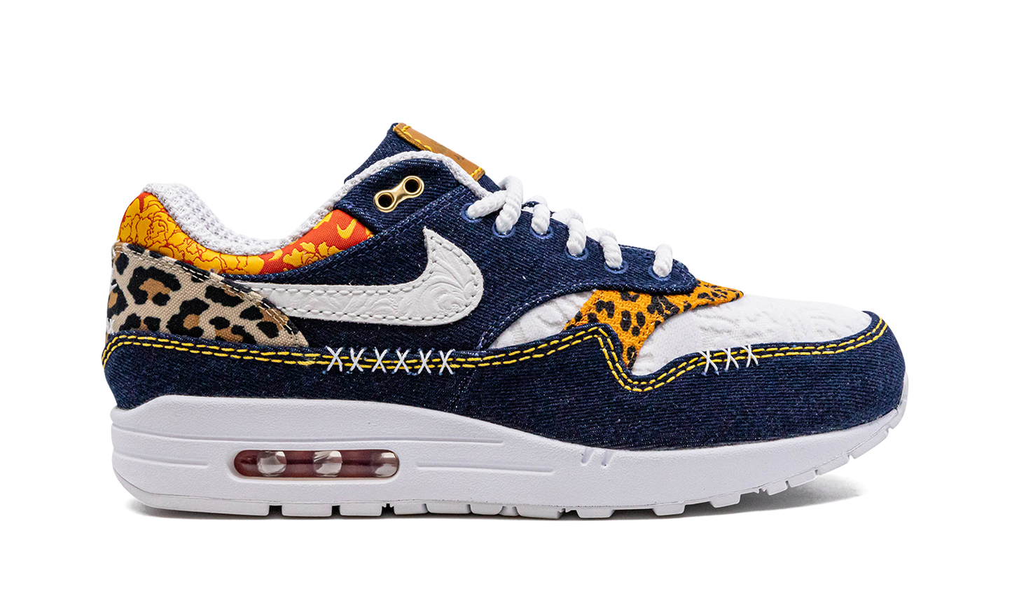 Nike Air Max 1 Premium Denim Leopard