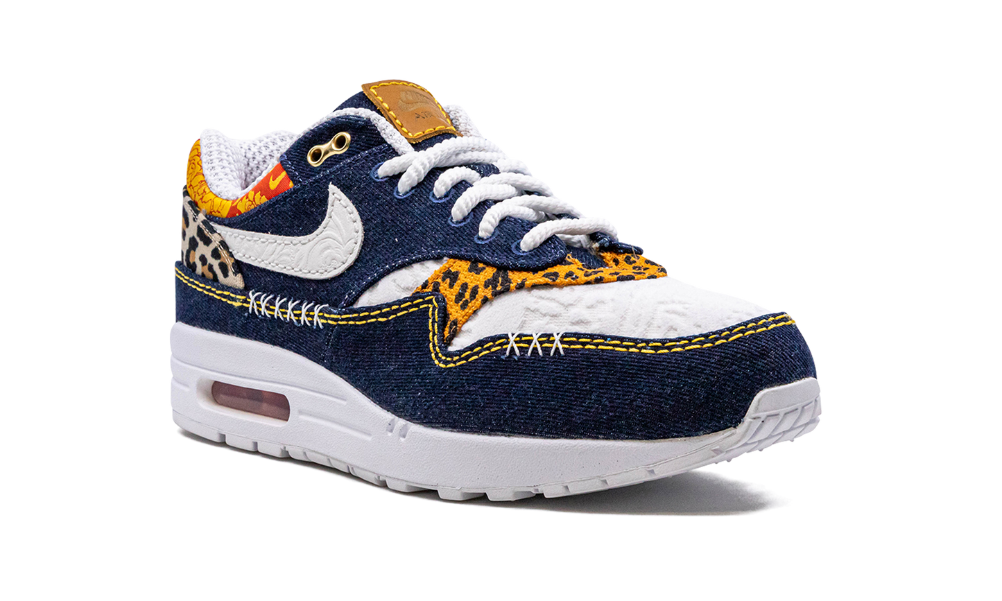 Nike Air Max 1 Premium Denim Leopard