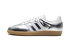 Adidas Samba OG Silver Metallic Cracked Leather