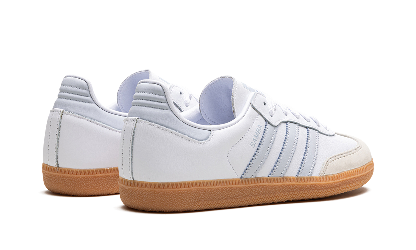 Adidas Samba OG White Halo Blue Gum