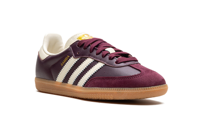 Adidas Samba OG Maroon Gold Metallic