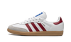 Adidas Samba OG White Burgundy Gum
