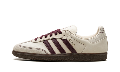 Adidas Samba OG Wonder White Maroon