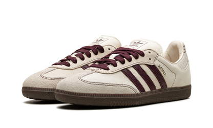 Adidas Samba OG Wonder White Maroon