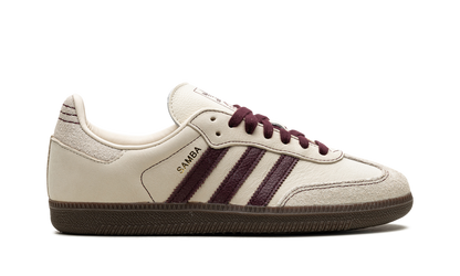 Adidas Samba OG Wonder White Maroon