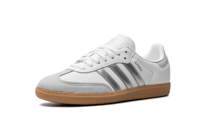 Adidas Samba OG White Silver Metallic Grey