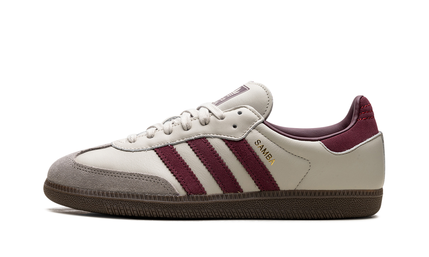 Adidas Samba OG Putty Grey Maroon