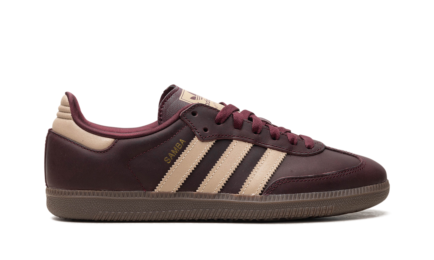 Adidas Samba OG Maroon Crystal Sand