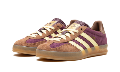 Adidas Gazelle Indoor Maroon Almost Yellow