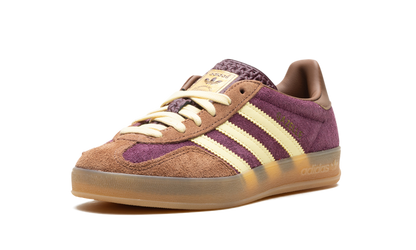 Adidas Gazelle Indoor Maroon Almost Yellow