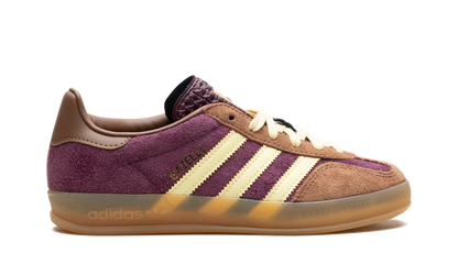 Adidas Gazelle Indoor Maroon Almost Yellow