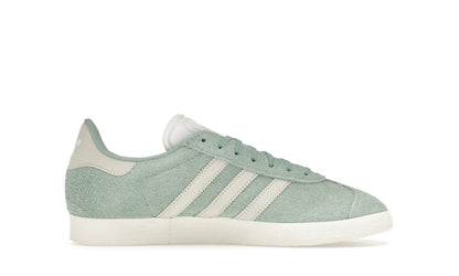 Adidas Gazelle Hazy Green Off White Cloud White