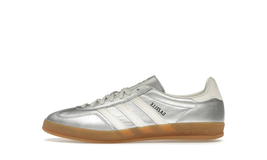 Adidas Gazelle Indoor Silver Metallic Core White