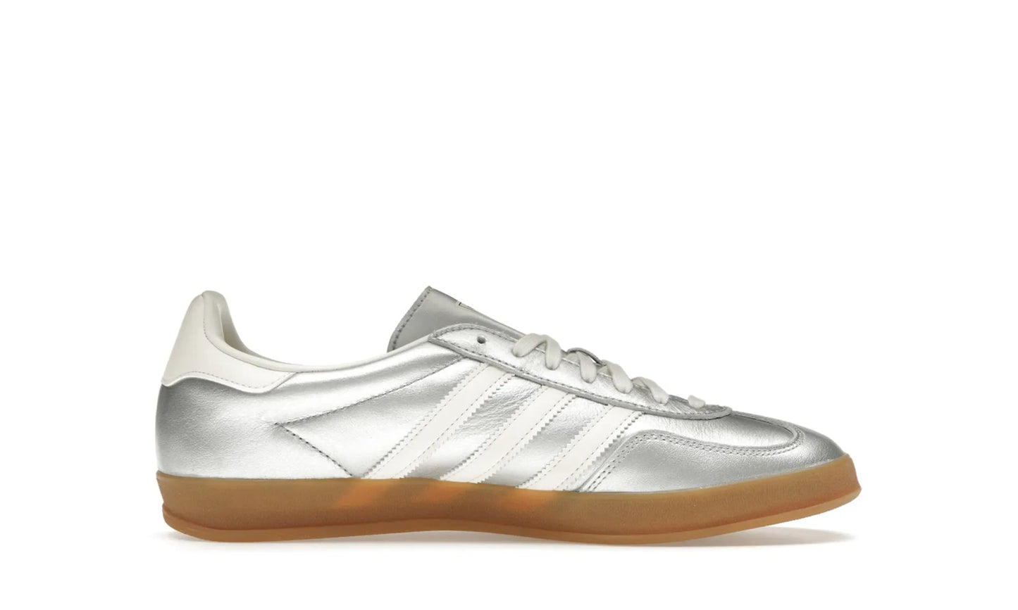 Adidas Gazelle Indoor Silver Metallic Core White