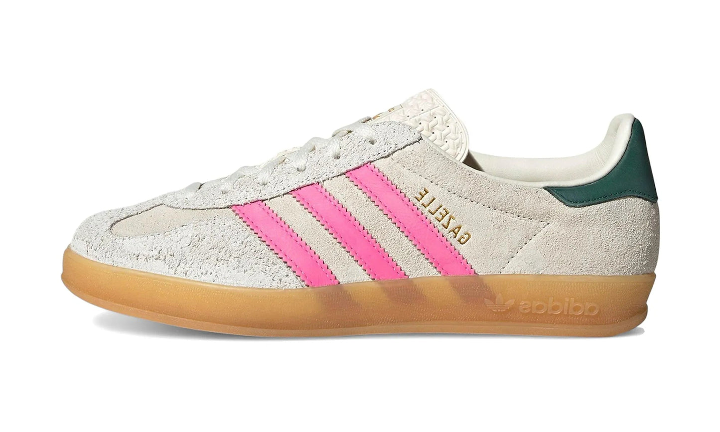 Adidas Gazelle Indoor White Off White Lucid Pink