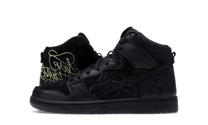 Nike SB Dunk High FAUST Black Gold