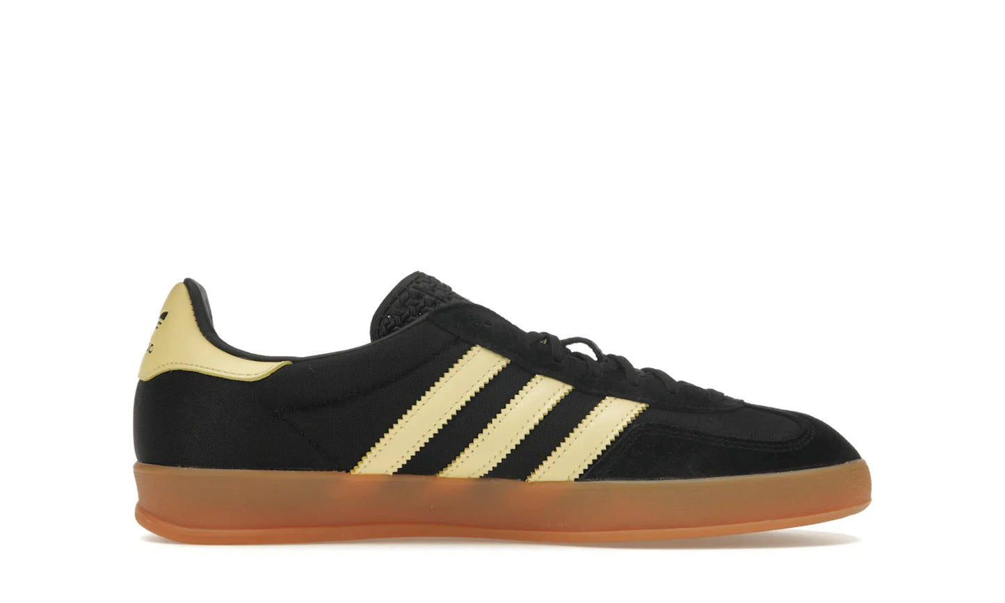 Adidas Gazelle Indoor Black Almost Yellow Gum