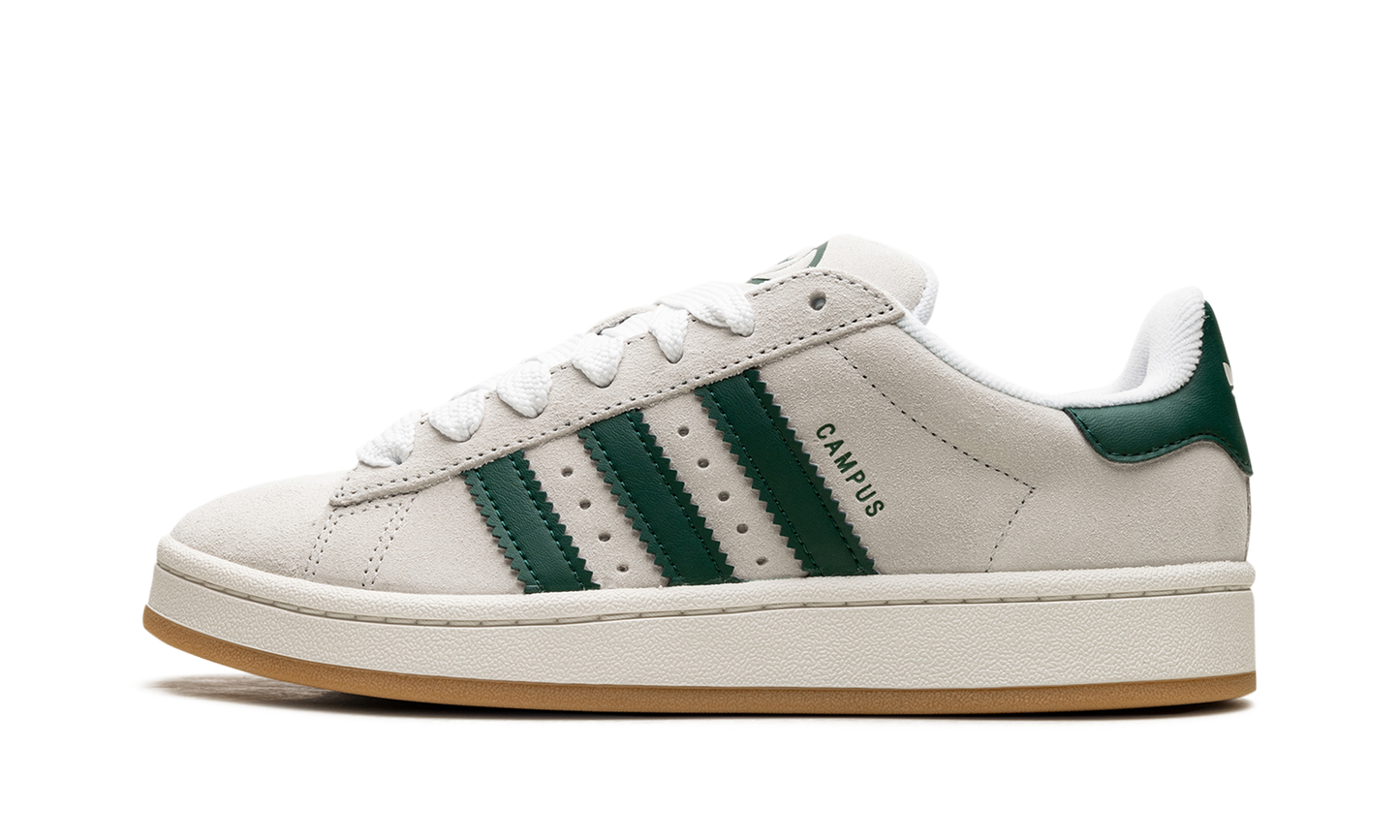 Adidas Campus 00s Crystal White Collegiate Green