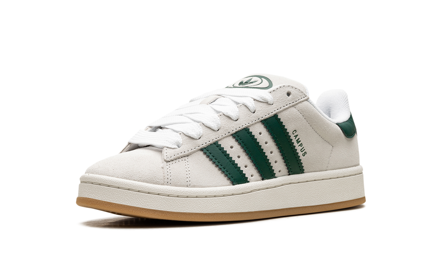 Adidas Campus 00s Crystal White Collegiate Green