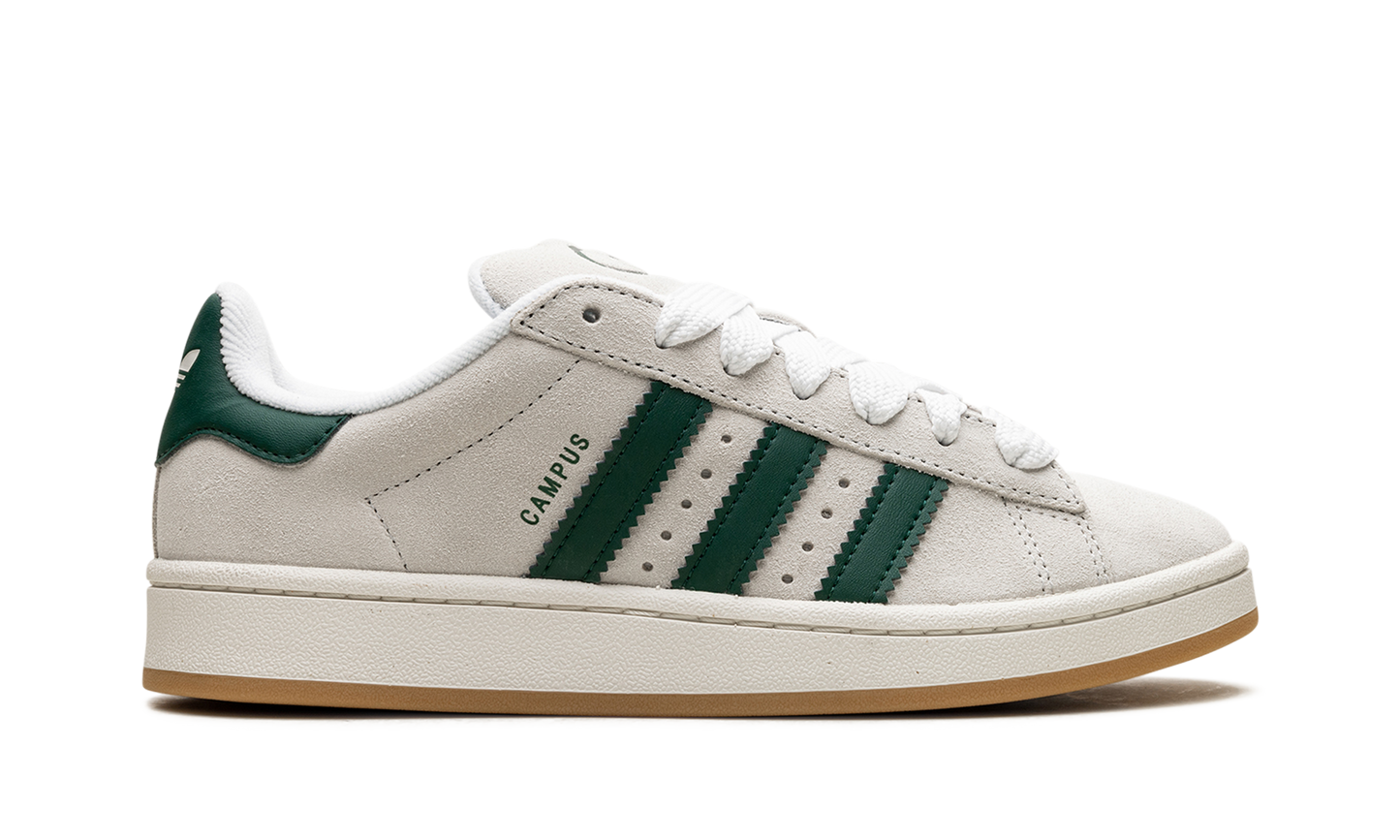 Adidas Campus 00s Crystal White Collegiate Green