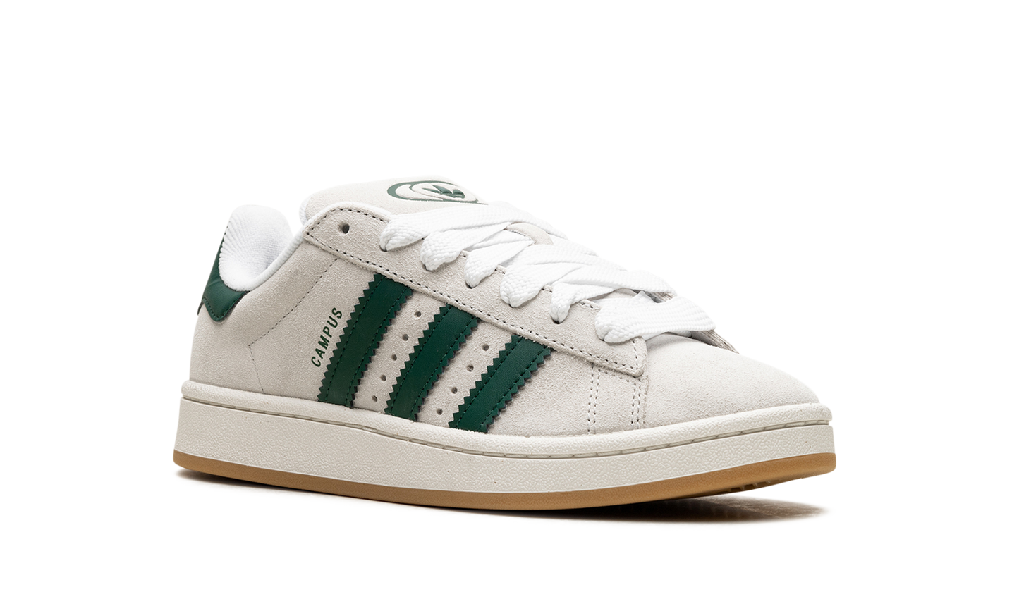Adidas Campus 00s Crystal White Collegiate Green