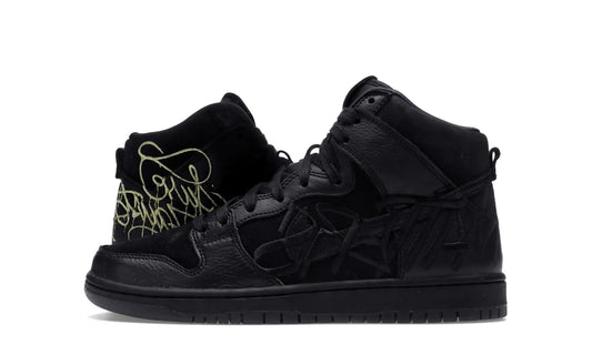 Nike SB Dunk High FAUST Black Gold