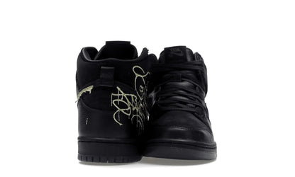Nike SB Dunk High FAUST Black Gold