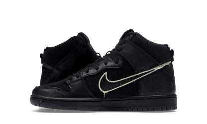 Nike SB Dunk High FAUST Black Gold