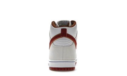 Nike SB Dunk High Sail Bright Crimson