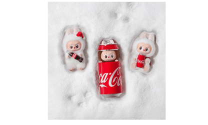 Pop Mart Labubu The Monsters Coca Cola Series Vinyl Face Sealed Case