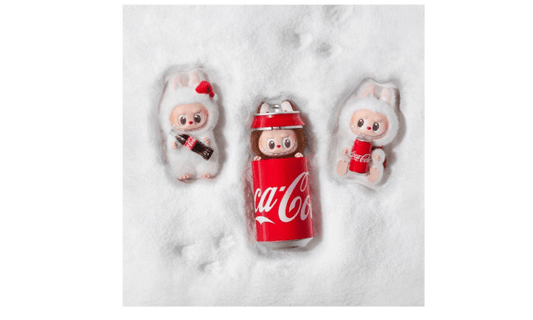 Pop Mart Labubu The Monsters Coca Cola Series Vinyl Face Sealed Case