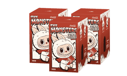 Pop Mart Labubu The Monsters Coca Cola Series Vinyl Face Sealed Case