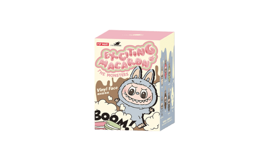 Pop Mart Labubu The Monsters Exciting Macarons Vinyl Face Blind Box