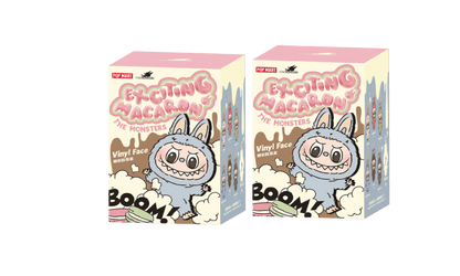 Pop Mart Labubu The Monsters Exciting Macarons Vinyl Face Blind Box