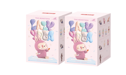 Pop Mart Labubu The Monsters Lazy Yoga Series Figures Sealed Case