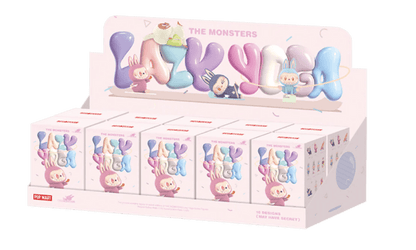 Pop Mart Labubu The Monsters Lazy Yoga Series Figures Sealed Case