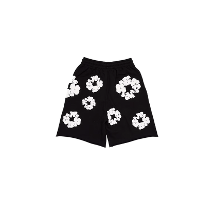 Denim Tears The Cotton Wreath Shorts Black